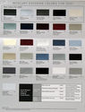 2007 Mercury Paint Color palette