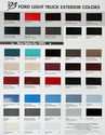 1993 Ford Truck Paint Color palette