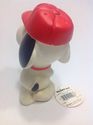 Snoopy Bank Golf 1970's Danara 6.25" Tall Hard Rub