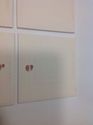 4 PC Peanuts Ceramic Tiles Snoopy Charlie Brown Lu