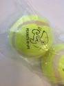 6 Peanuts Snoopy Doggy Tennis Balls Dog Toys