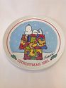 Peanuts Snoopy Collectible Ceramic Plate Christmas