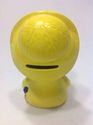 Older Snoopy Yellow Raincoat Coin Bank Ceramic Fin
