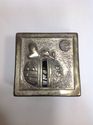 Older Peanuts Snoopy Silverplated Alphabet Block B