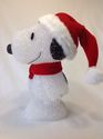 Peanuts Santa Snoopy Light Up Figure 10" Tall Ligh