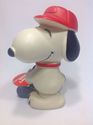 Snoopy Bank Golf 1970's Danara 6.25" Tall Hard Rub