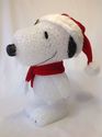 Peanuts Santa Snoopy Light Up Figure 10" Tall Ligh