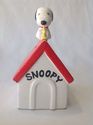 Rare Snoopy Woodstock Typewriter Doghouse Bank 5.7