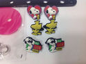 6 Snoopy Woodstock Charms For Croc Shoes with Free