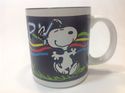 NIB Snoopy Dancing Ceramic Coffee Mug 14 oz Peanut