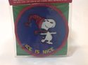 2 Vintage Snoopy Patch Ice is Nice and It's Hero T