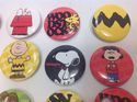 Set of 20 Peanuts Snoopy Pinback Pins Buttons Offi