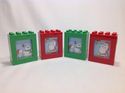 Four Snoopy Glitter Photo Blocks One Side Snoopy O