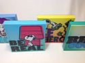 Set of 4 Peanuts Canvas Wall Art 8" x 8" Snoopy Jo