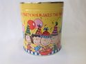 Peanuts Chex Party Mix 40 Year Promotion Tin 5.75"