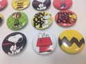 Set of 20 Peanuts Snoopy Pinback Pins Buttons Offi