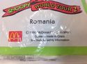 McDonalds Snoopy World Tour 2 Romania Toy Kids 199
