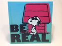 Set of 4 Peanuts Canvas Wall Art 8" x 8" Snoopy Jo
