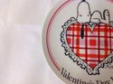 Peanuts Snoopy Collectible Ceramic Plate Valentine