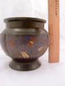 Rare Antique Chinese Bronze and Champleve Jar, Bud