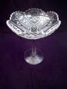Antique EAPG McKee Glass Co, Pres Cut Compote, Mar