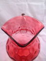 Large 94 Oz. Fenton Cranberry Coin Dot Pitcher, Cl