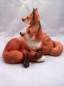 Rare Cybis Porcelain Figurine Two Young Foxes, Mar