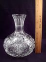 Exceptional American Brilliant Period Carafe, Deca