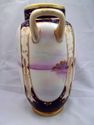 Early Noritake Morimura Two-Handled Porcelain Vase