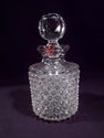 Early American Pattern Glass Perfume Cologne Bottl