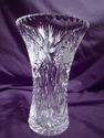 Cut Crystal Vase, American Brilliant Period, Antiq