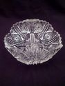 Two Pieces EAPG: Glass Pedestal Footed Bowl, Sandw