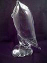 Marked Kristaluxus Crystal Owl, Over 8 1/2 Lbs, Cl