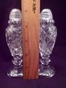 Pair of American Brilliant Period Cut Crystal Salt