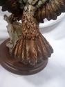 Giuseppe Armani Capodimonte Golden Eagle, Signed, 