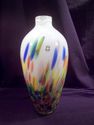 Large Hand-Blown Tarnowiec marked Polish Glass Vas