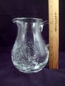 Cut Crystal Pitcher with Applied Handle, Milk, Jui