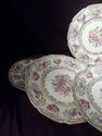 Set: Six Vintage Heinrich Co Porcelain Plates, c19