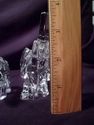 Set of 6 Crystal Animal Figurines: Rabbit, 2 Eleph