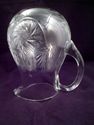 Cut Crystal Pitcher with Applied Handle, Milk, Jui