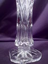 Bleikristal Cranberry Crystal Glass Vase, Floral, 