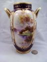 Early Noritake Morimura Two-Handled Porcelain Vase