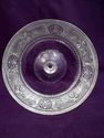 Two Pieces EAPG: Glass Pedestal Footed Bowl, Sandw