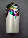 Opalescent Glass Perfume Atomizer with Iridescent 