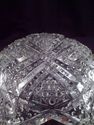 Vintage Molded Glass Bowl, Hobstar Pattern, Over 4