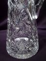 American Brilliant Period Pitcher/Jug, Tall, Clear