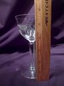 Set of 8 Very Exceptional Engraved White Wine Glas