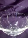 Set of 8 Very Exceptional Engraved White Wine Glas