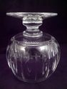 Stuart English Cut Crystal Footed, Lidded Jar, Mar