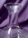 Vintage Crystal Decanter w/Stopper, Minimalist Des